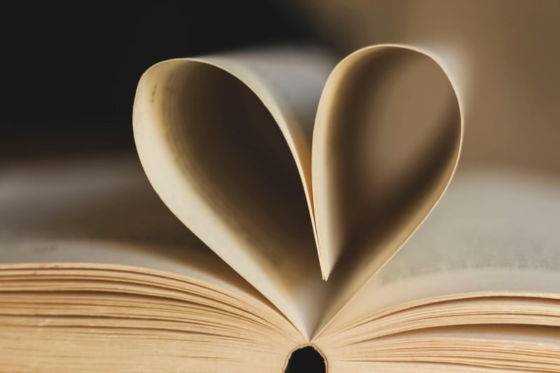 Book page wall art