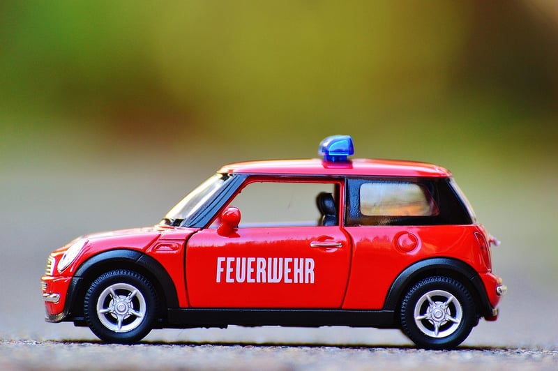 Toy car wall art